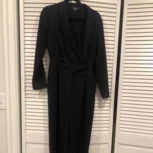 Black Lulus Pantsuit